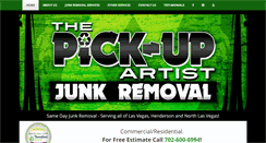 Desktop Screenshot of lasvegasjunktrashremoval.com