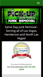 Mobile Screenshot of lasvegasjunktrashremoval.com